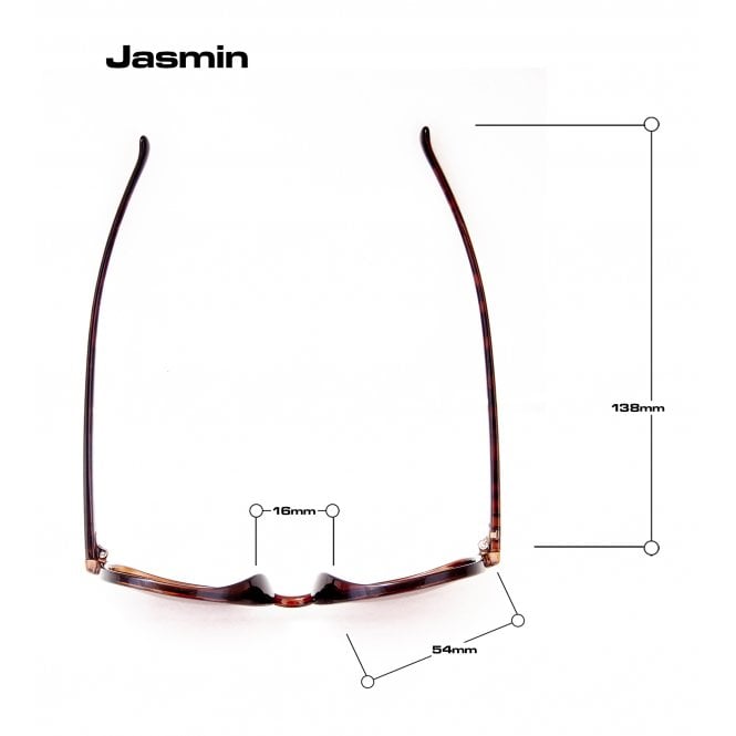 Bloc Eyewear Bloc Jasmin FF1 FF1 JASMIN SHINY TORT BROWN GRAD