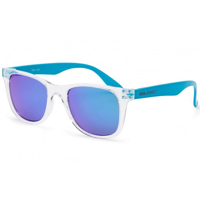 bloc eyewear Bloc Junior Flair J603 Clear Blue / Blue Mirror Cat.3