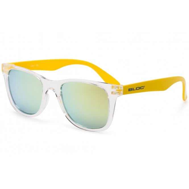 bloc eyewear Bloc Junior Flair J604 Clear Yellow / Gold Mirror Cat.3