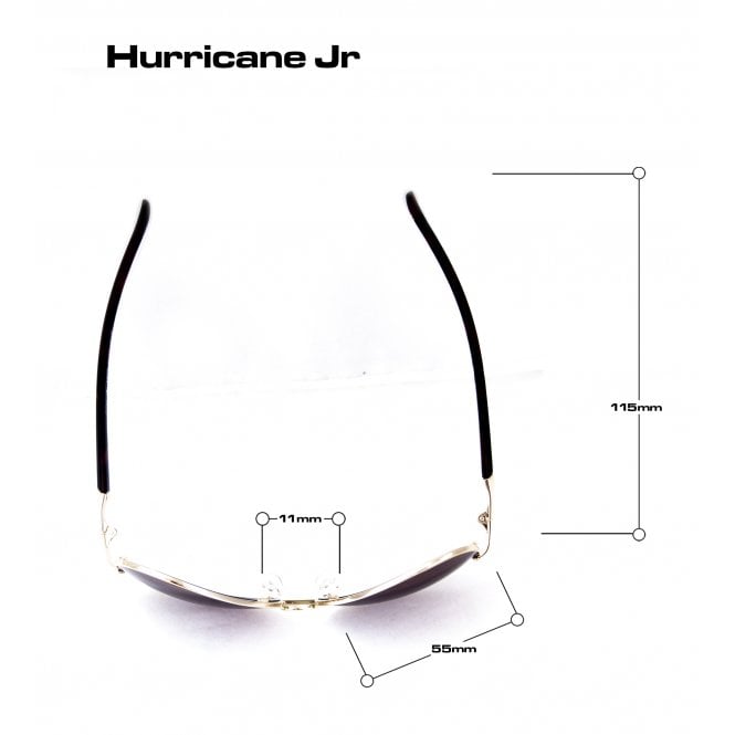 Bloc Eyewear Bloc Junior Hurricane J139 Silver Green Mirror Cat.3