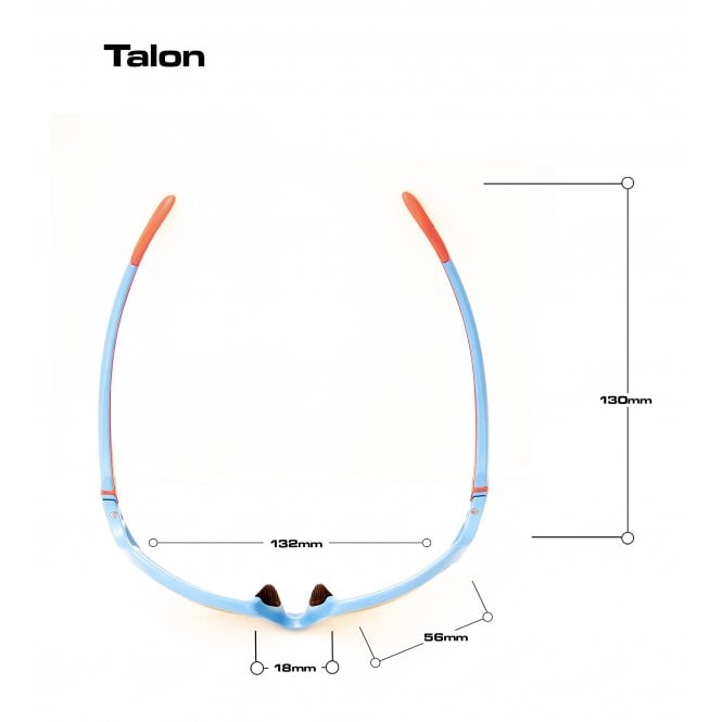 Bloc Eyewear Bloc Junior Talon J44 Matt Blue Red Mirror Cat.3