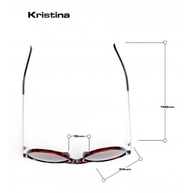 Bloc Eyewear Bloc Kristina FK2 Matt Black Pink/Brown Grad Cat.3