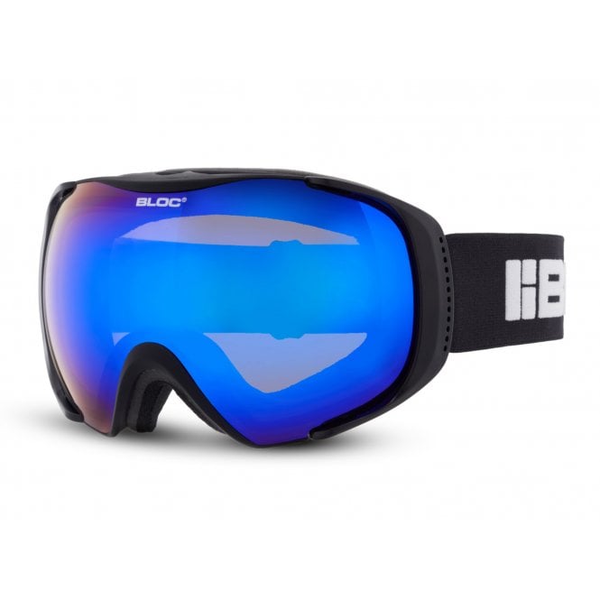 bloc eyewear Bloc Mask M203 Matt Black Blue Mirror Cat2