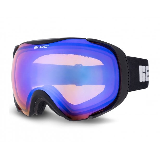 bloc eyewear Bloc Mask MK3 MK3 MASK MATT BLACK ORANGE BLUE CAT2