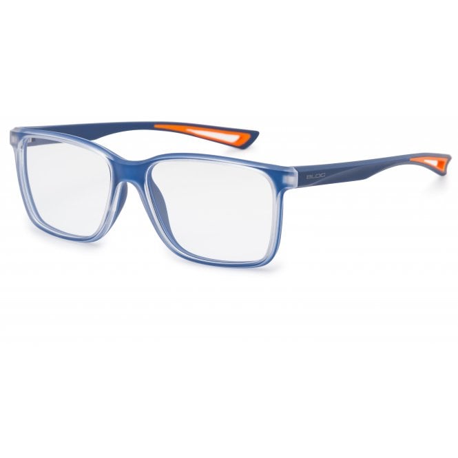 bloc eyewear Bloc OPTICAL Frame OPT001-4 CRYSTAL BLUE / ORANGE - Frame Only