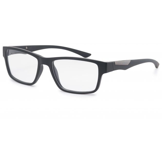 bloc eyewear Bloc OPTICAL Frame OPT002-1 MATT BLACK / SILVER - Frame Only