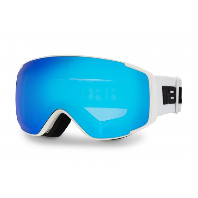 bloc eyewear Bloc Small Fit Mercury JM306 Matt White Blue mirror Cat2