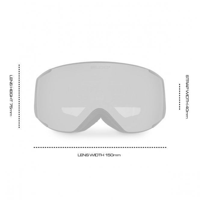 Bloc Eyewear Bloc Small Fit Mercury JM309 Matt White Red Revo Cat2