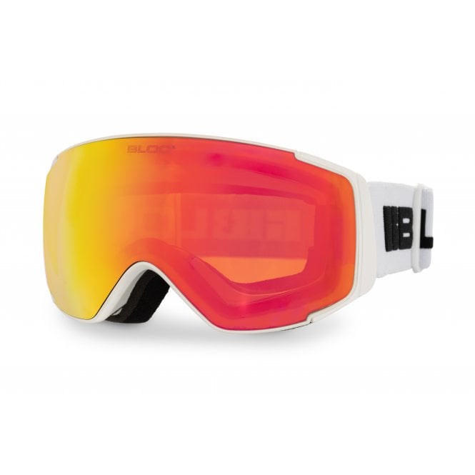 bloc eyewear Bloc Small Fit Mercury JM309 Matt White Red revo Cat2