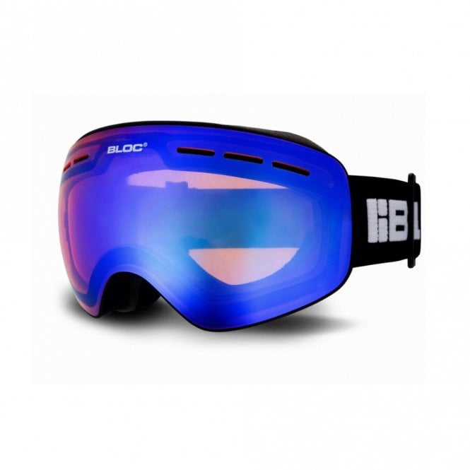 bloc eyewear Bloc Small fit Moon JM203N Matt Black Brown Blue Mirror Cat.2