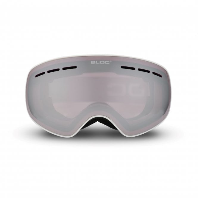 Bloc Eyewear Bloc Small Fit Moon JM212 Matt White Purple Silver Mirror Cat.2