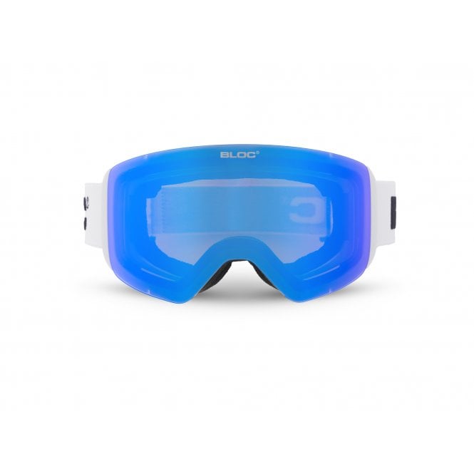 Bloc Eyewear Bloc Thirty Five JT408 Matt White/Blue Mirror Cat2