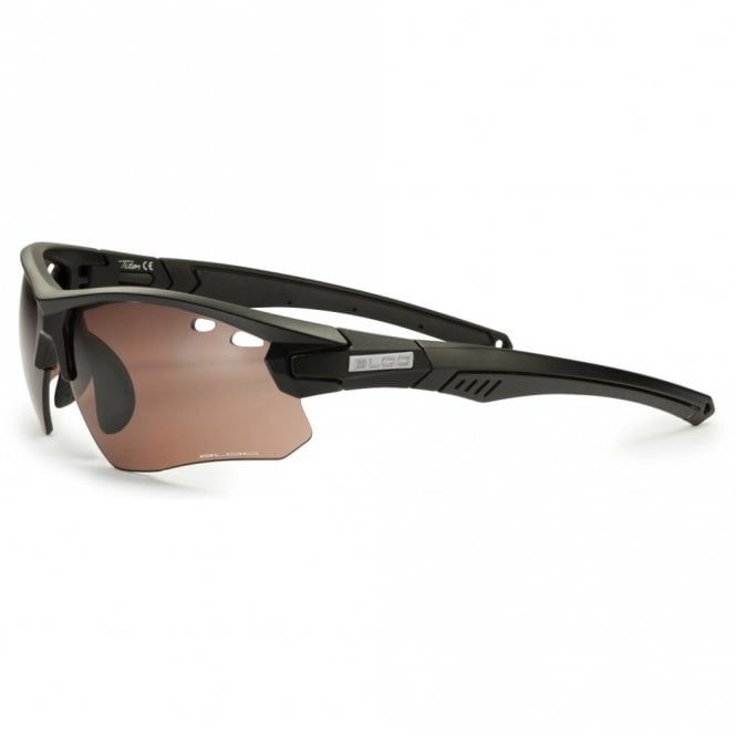 Bloc Eyewear Bloc Titan X630 X630 TITAN BLACK VERMILLION 4 LENS SYSTEM
