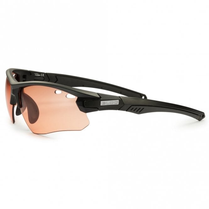 Bloc Eyewear Bloc Titan X630 X630 TITAN BLACK VERMILLION 4 LENS SYSTEM