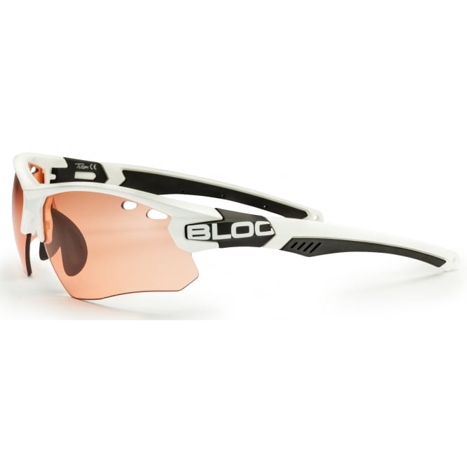 Bloc Eyewear Bloc Titan X631 X631 TITAN WHITE VERMILLION 4 LENS SYSTEM
