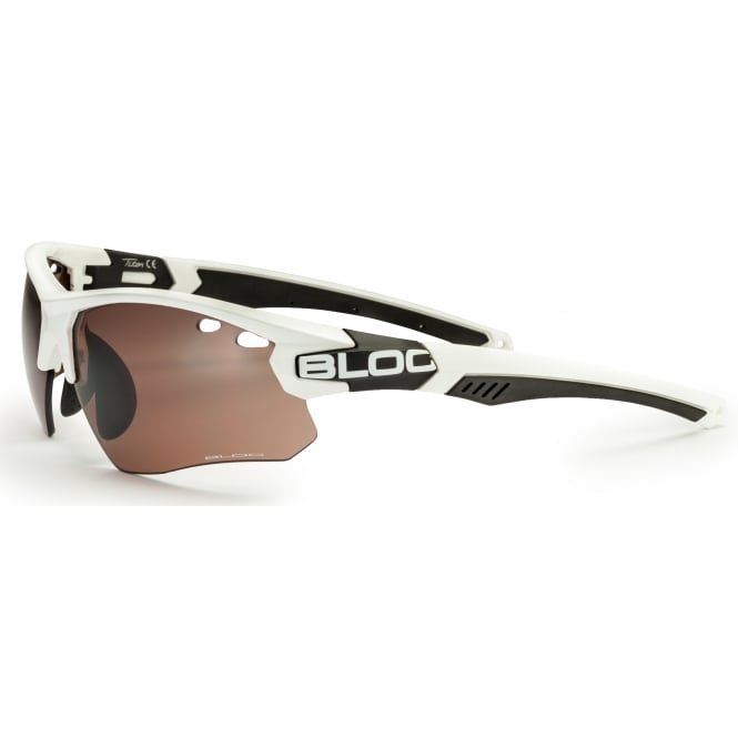 bloc eyewear Bloc Titan X631S Single X631S TITAN SINGLE WHITE VERMILLION