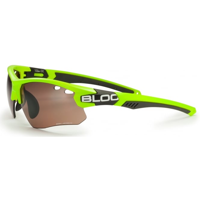 bloc eyewear Bloc Titan X633S Single X633S TITAN SINGLE GREEN VERMILLION