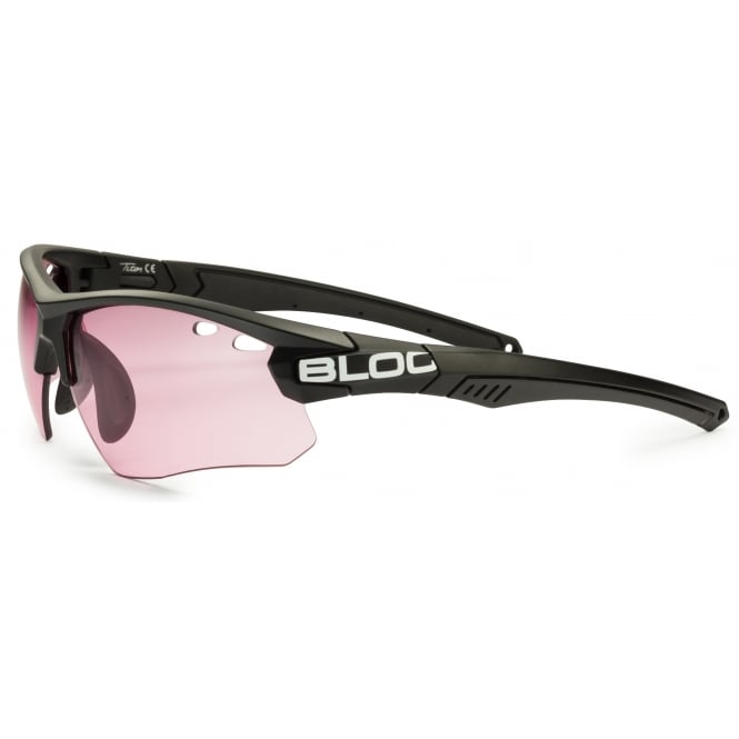 Bloc Eyewear Bloc Titan XB630 XB630 TITAN BLACK BLUE 4 LENS SYSTEM
