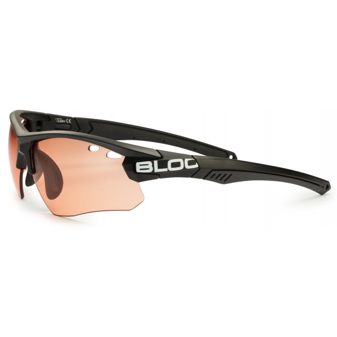 Bloc Eyewear Bloc Titan XR630 XR630 TITAN BLACK RED 4 LENS SYSTEM