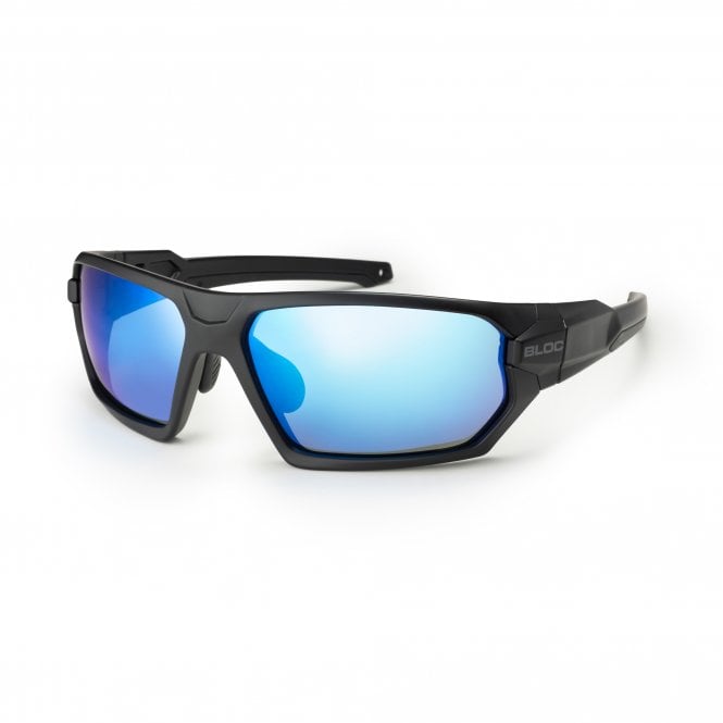 bloc eyewear Bloc Twenty Five XMB90 Matt Black/Blue Mirror Cat.3