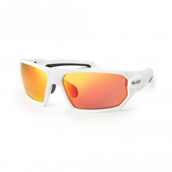 bloc eyewear Bloc Twenty Five XSWR90 Shiny White/Red Mirror Cat.3