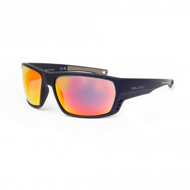 bloc eyewear Bloc Warwick X810 matt black / red mirror