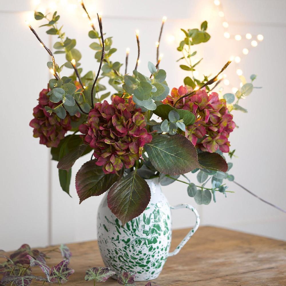 Bloom Burgundy Hydrangea Stem