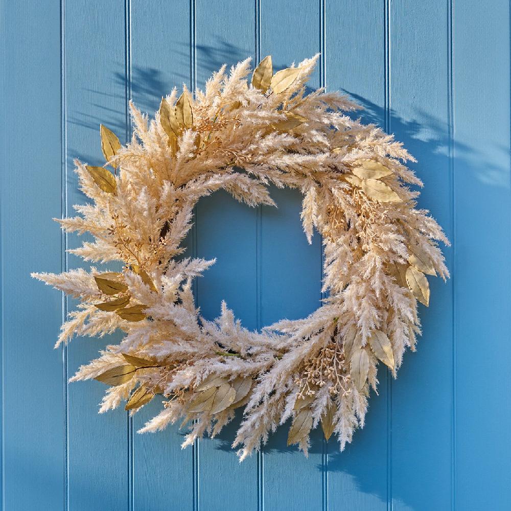bloom Pampas Grass Wreath
