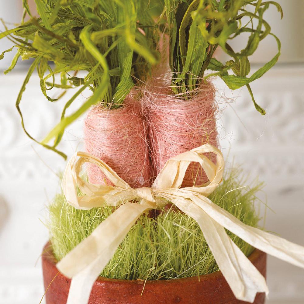 Bloom Potted Carrot Decoration