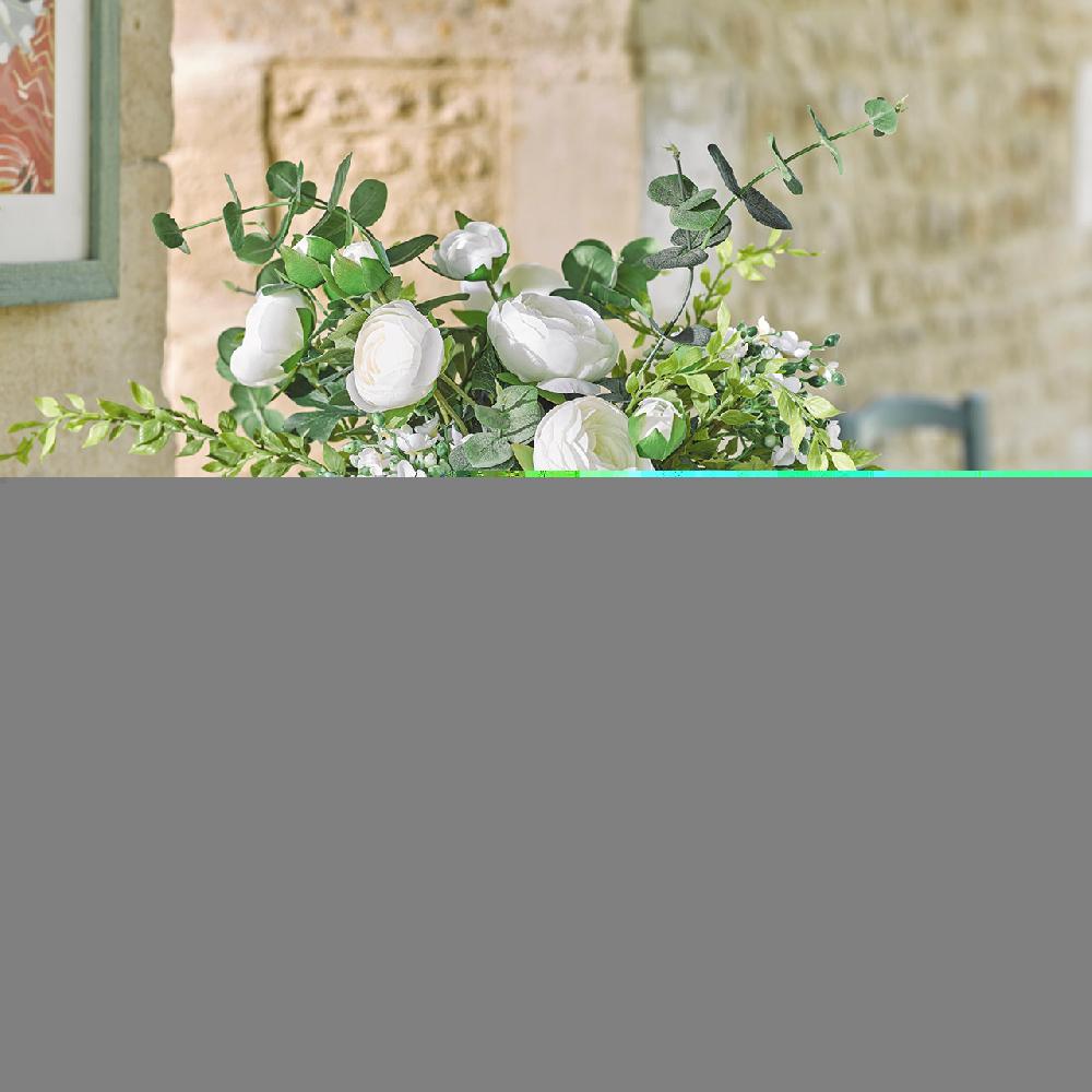 bloom Ranunculus and Eucalyptus Arrangement