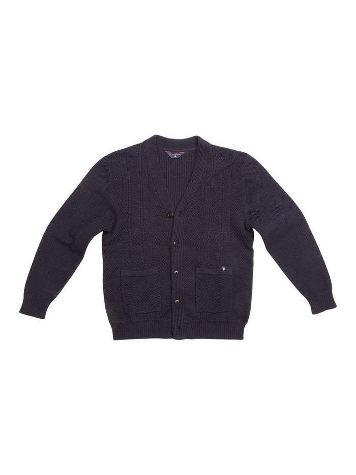 Blue De Gênes Achille Cardigan Navy
