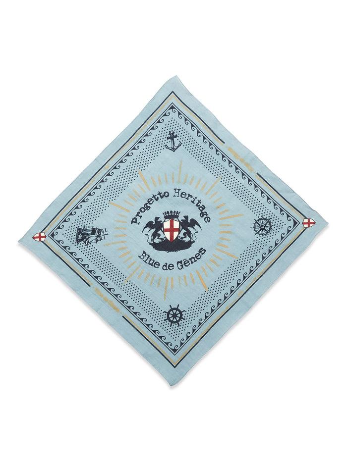 Blue De Gênes Bandana Celeste