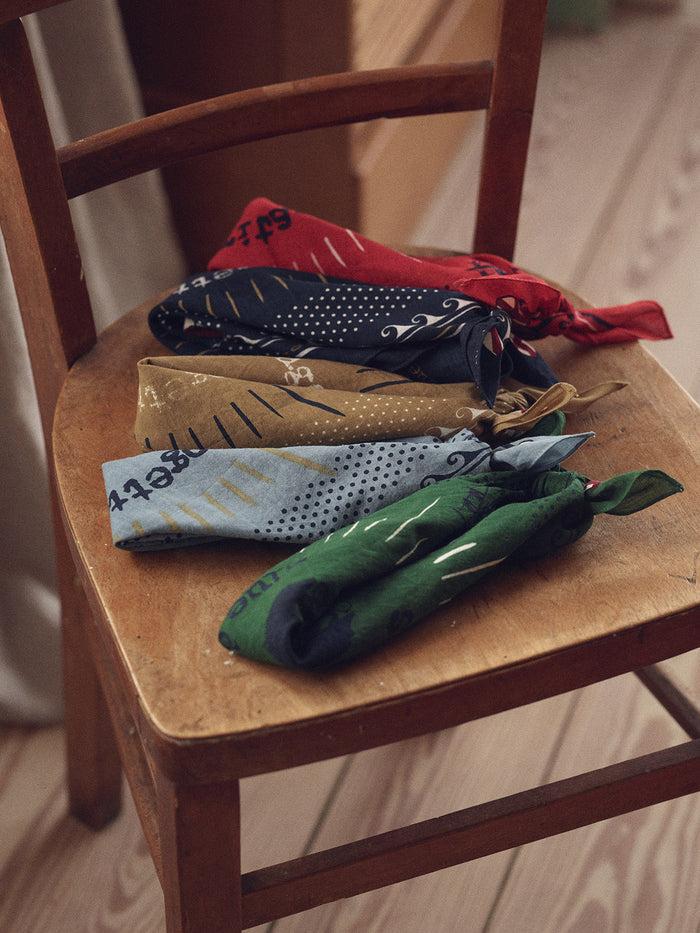 blue de gênes Bandana Green