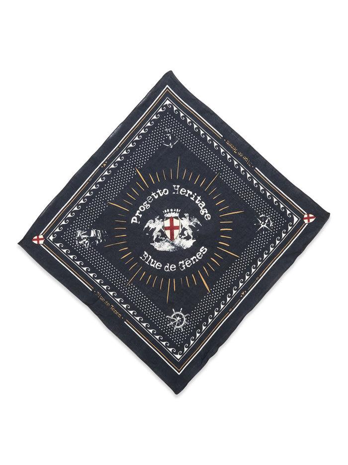 Blue De Gênes Bandana Navy