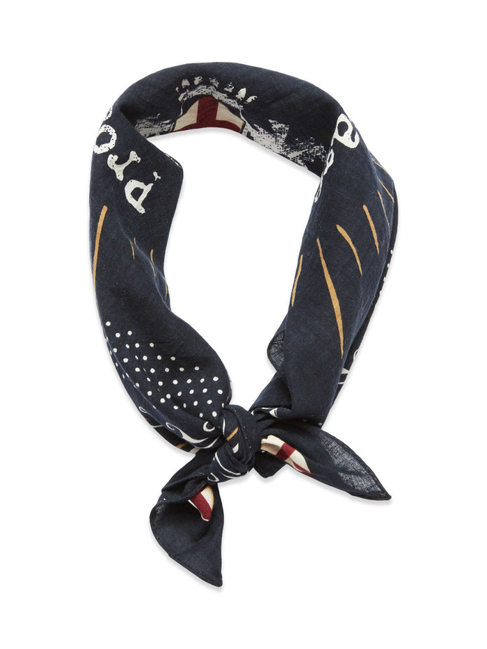 blue de gênes Bandana Navy