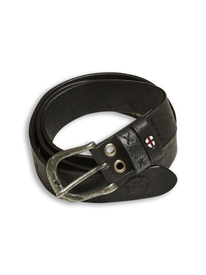 Blue De Gênes Barra Belt Black