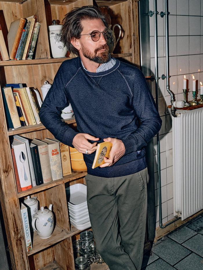 Blue De Gênes Basso Look Shirt Blue Stripe