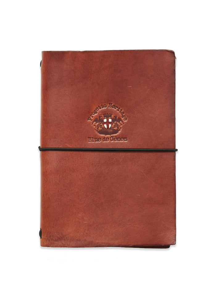 blue de gênes BDG Leather Journal Brown