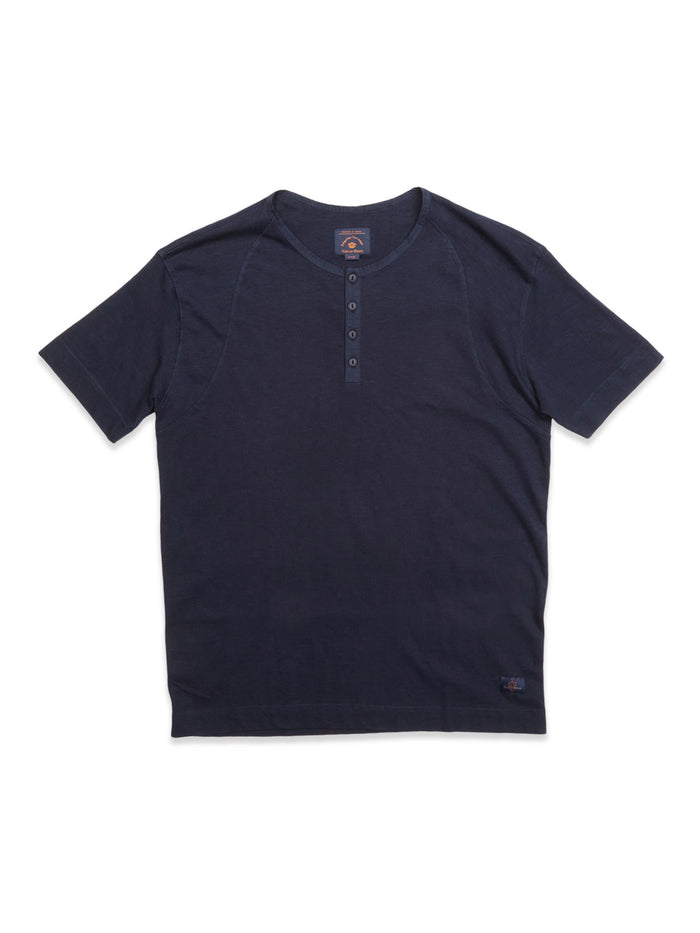 Blue De Gênes BdG S/S Grandad Navy