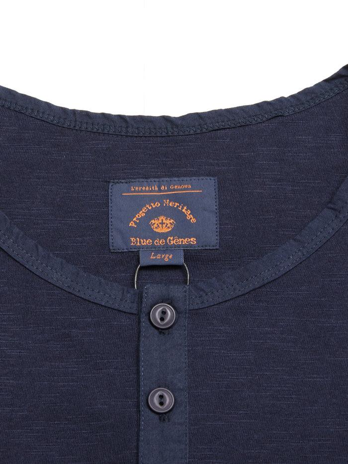 Blue De Gênes BdG S/S Grandad Navy