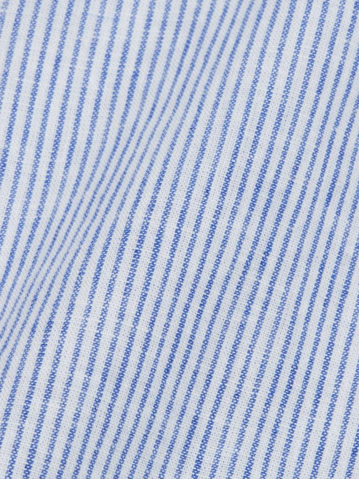 Blue De Gênes Bologna Lapo Shirt White Stripe