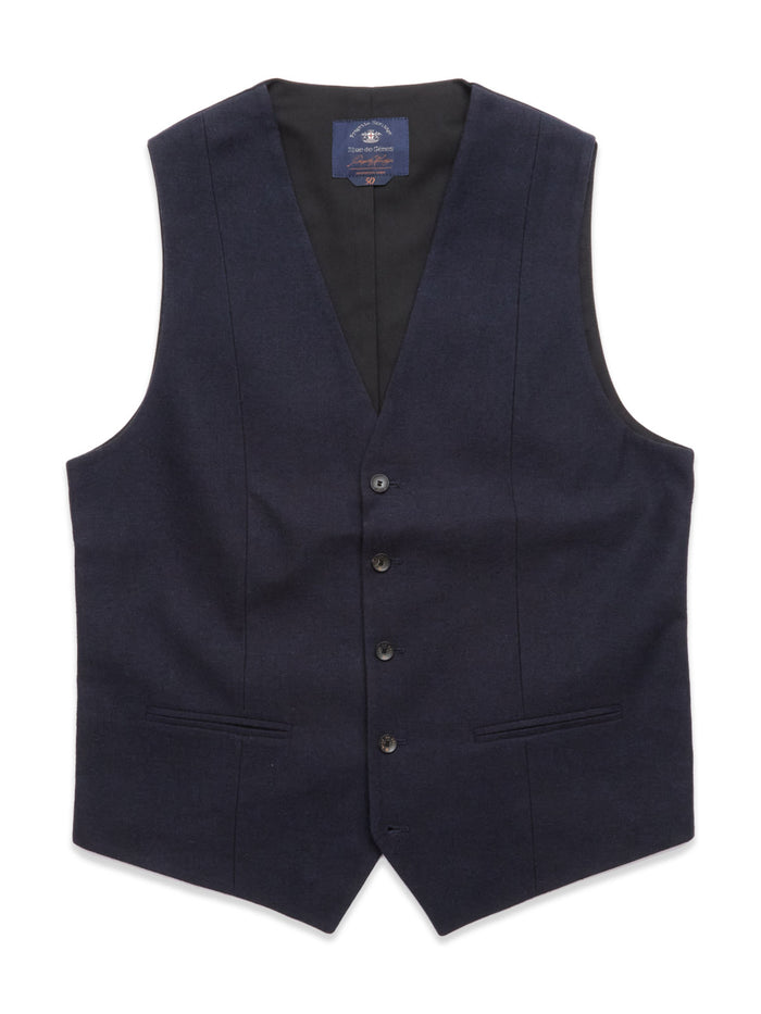 blue de gênes Canna Carbonio Gillet Dark Navy