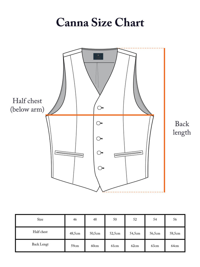 Blue De Gênes Canna Pallone Gillet Navy Stripe