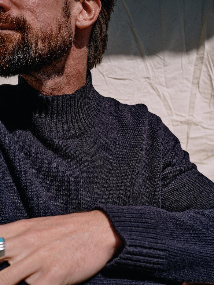 blue de gênes Carmine Knit Dark Navy