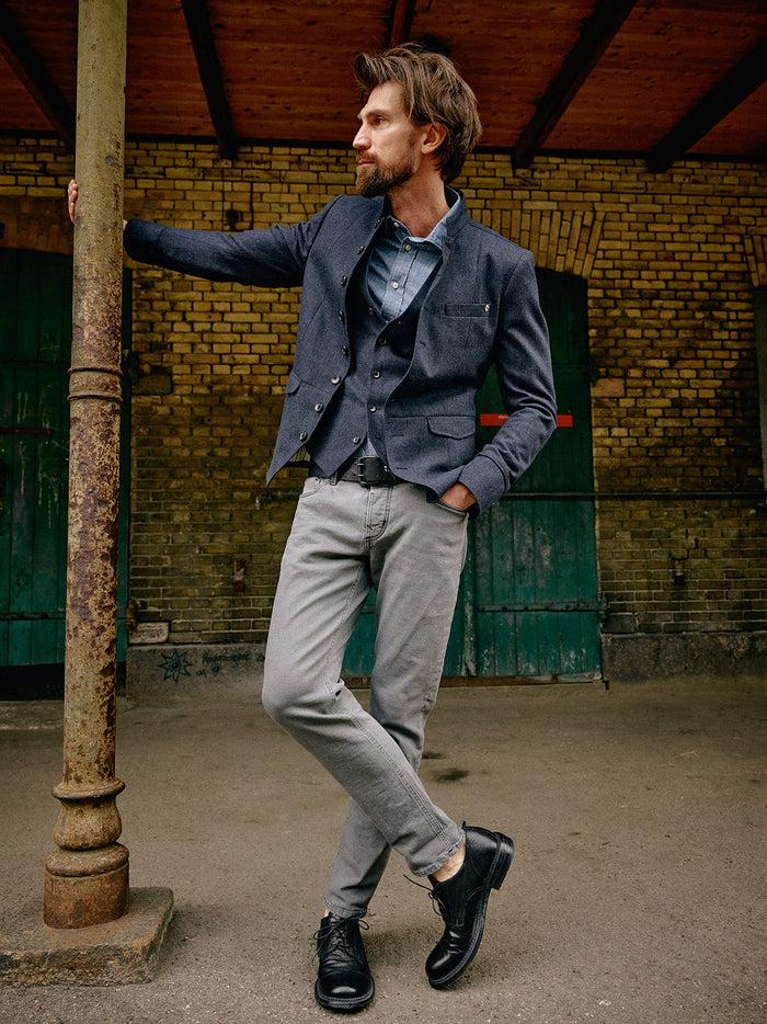 blue de gênes Casella Santo Blazer Navy