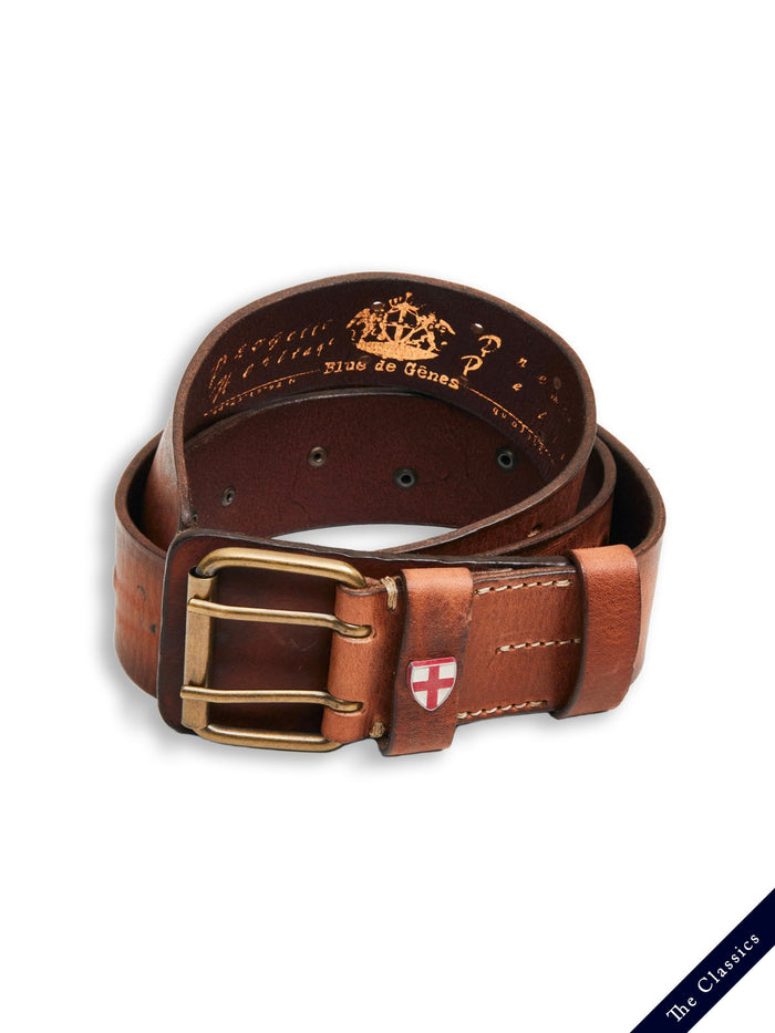 blue de gênes Cintura Belt Cognac