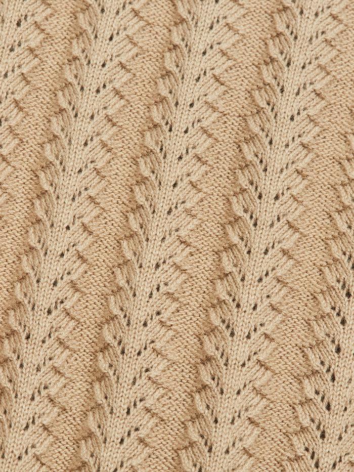 Blue De Gênes Compra Open Polo Knit Khaki