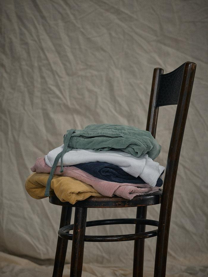 blue de gênes Crivello Cord Shorts Green Bay