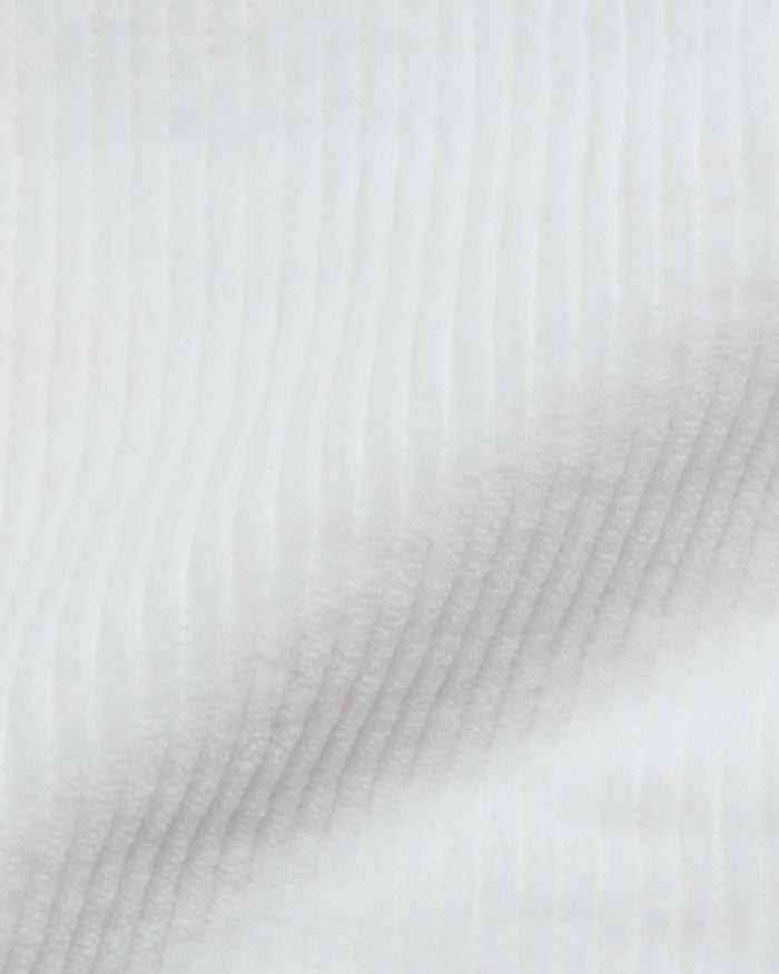 Blue De Gênes Crivello Cord Shorts Snow White