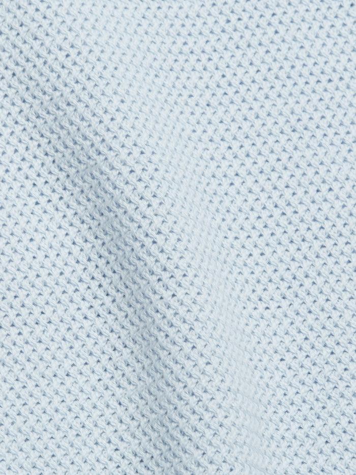 Blue De Gênes Filo Knit Polo Blue Water